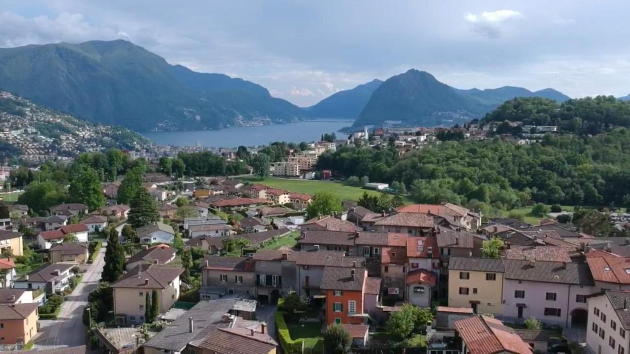 Comano Lugano Ticino - B&B Walterina Dış mekan fotoğraf