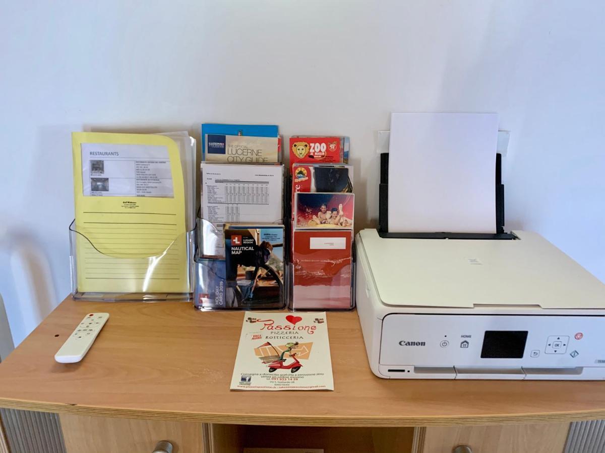 Comano Lugano Ticino - B&B Walterina Dış mekan fotoğraf